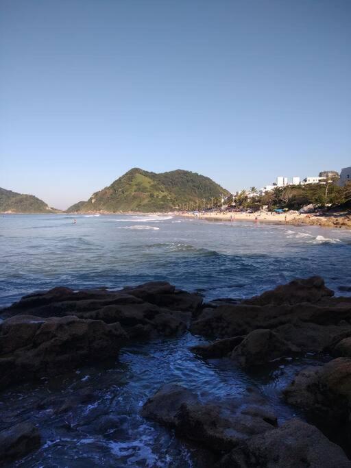 Apto Praia Do Tombo Guaruja Luaran gambar