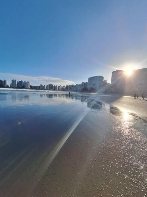 Apto Praia Do Tombo Guaruja Luaran gambar
