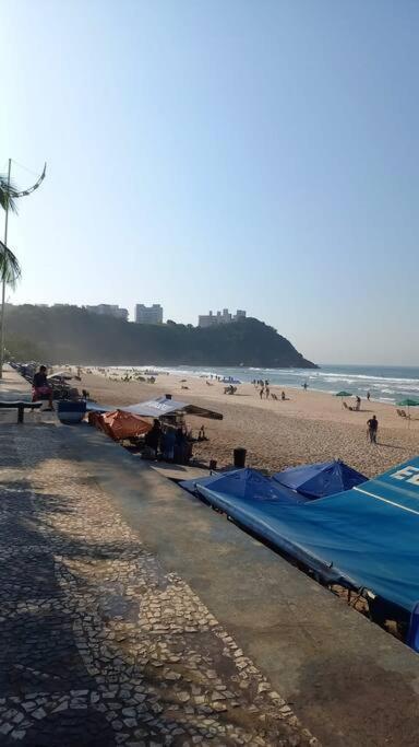 Apto Praia Do Tombo Guaruja Luaran gambar